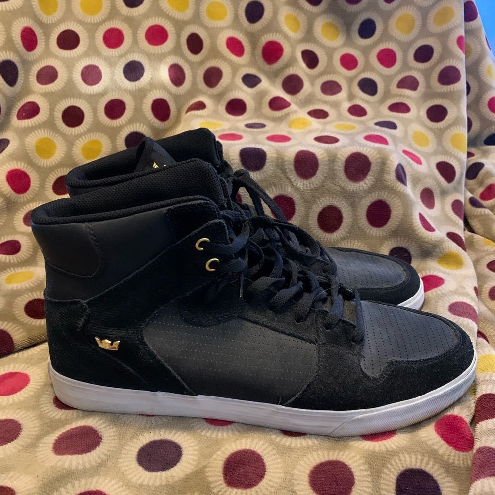 SUPRA VAIDER—MEN’S HIGH TOPS—SIZE 14